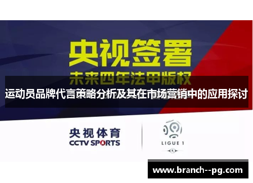 运动员品牌代言策略分析及其在市场营销中的应用探讨